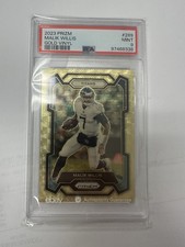 2023 PRIZM #289 MALIK WILLIS RARE GOLD VINYL 1/5 PSA 9 GEM MINT POP 1 SSP