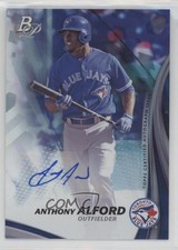 2017 Bowman Platinum Top Prospects Auto Anthony Alford #TPA-AA Auto 1o3