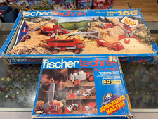 Fischer Technik Vintage Construction Toy Building Sets - Bulk Lot