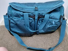 ANTLER LARGE TRAVEL BAG WITH SUITCASE STRAP ON TEAL / BLACK