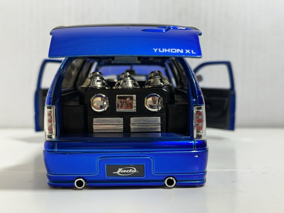 JADA BIGTIME BTK 2002 GMC YUKON DENALI BLUE 1:24 DIECAST MODEL NEW