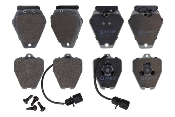 Bremsbelagsatz FÜR Audi A8 D2 (4D2, 4D8), Audi A6 C4 (4A2) - Quaro QP2633-image
