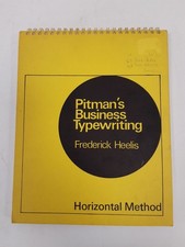 Pitman Business Typewriting Horizontal Method by Frederick Heelis Paperback thumbnail