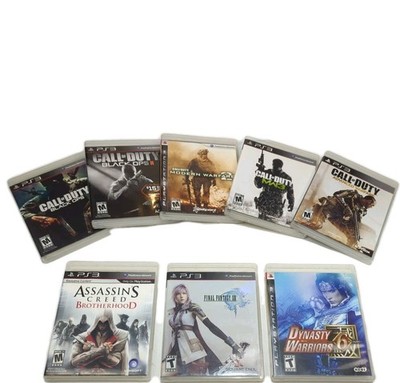 Call of Duty PS3 Lot Black Ops 1-2 Modern Warfare 2-3 Advanced Warfare + 3 More!