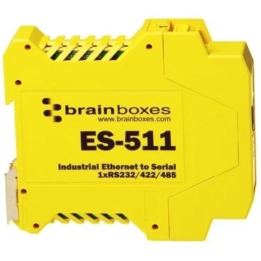 Brainboxes Industrial Ethernet to Serial 1xRS232/422/485 (es511) - Image 2 of 4