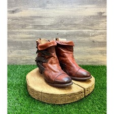 Freebird Women - Size 11 - Circe Buckle Heel Zipper Ankle Boots 56042 Freebird Women - Size 11 - Circe Buckle Heel Zipper Ankle Boots 56042