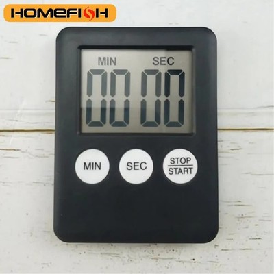 Digitaler Küchentimer LCD Stoppuhr Multifunktion Backen Kochen Sport Timer