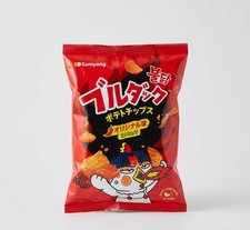 SAMYANG Buldak Potato Chips Artificial Spicy Chicken Flavor Original 4.23 oz