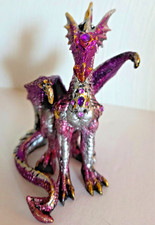Vibrarnt Fantasy Purple/Silver Resin Jeweled ...
