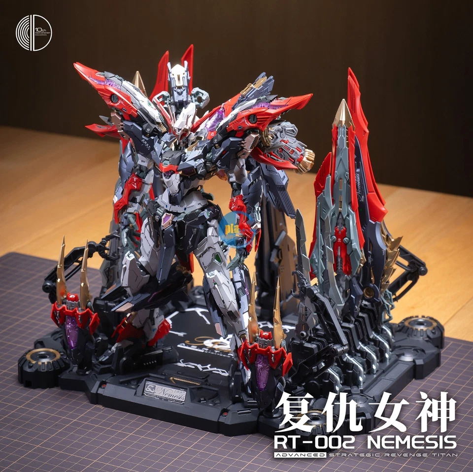 Brand New Infinite Dimension MG 1/100 Nemesis Goddess Revenge Titan Plastic Kit - image 2 of 4
