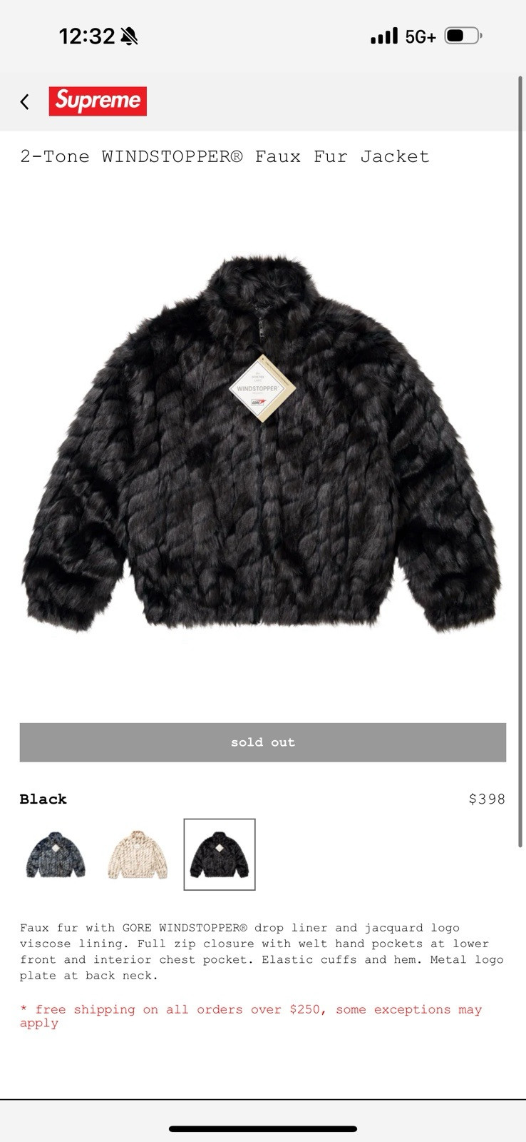 ジャケット・アウター Supreme 2-Tone WINDSTOPPER Faux Fur Spring/Summer 2025 Preview – Supreme