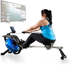 Bluefin Blade Aqua M-1 Water Rower LCD Kinomap Home Rowing Machine