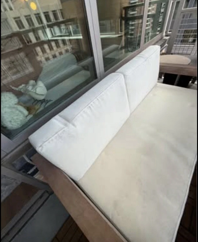 Nobel House Gesner Patio Love Seat with Weather Cover - Image 4 of 4