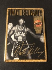 1994-95 Action Packed Basketball Hall of Fame Walt Bellamy #9 HOF