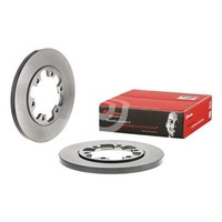 2X Brembo Bremsscheiben 308Mm Voll Hinten Passend FÜR Ford Transit