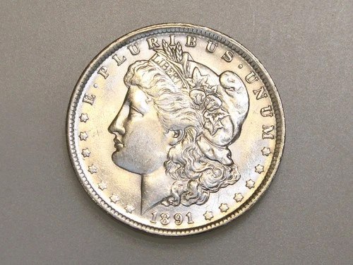1891-O $1 MORGAN SILVER ONE DOLLAR