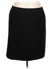 Calvin Klein Women Black Formal Skirt 18 Plus
