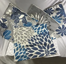 16"X16" Floral Canvas Square Cushion Cover Throw Pillow case Sofa Home Décor