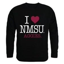 New Mexico State University Aggies NMSU I Love Crewneck Sweatshirt Sweater