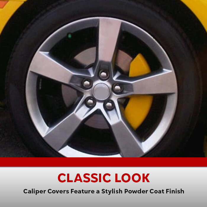 Classic Yellow MGP Caliper Covers Set of 4 for 20182020 Infiniti Q50