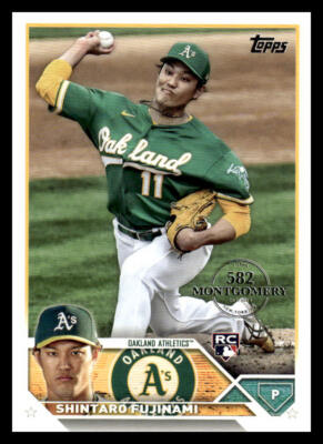 2023 センイルMD （SAN） 2023 Topps Shintaro Fujinami Rookie Montgomery Club Stamp