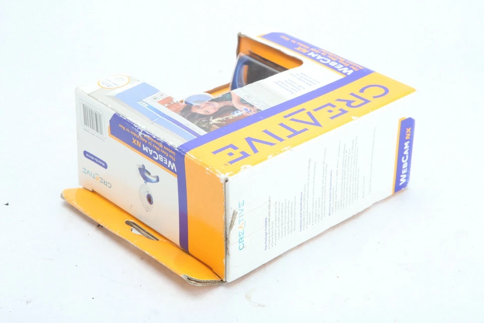 Cámara web Creative Labs de colección NX modelo PD1110 mensajería instantánea B23 Foto 4 de 4