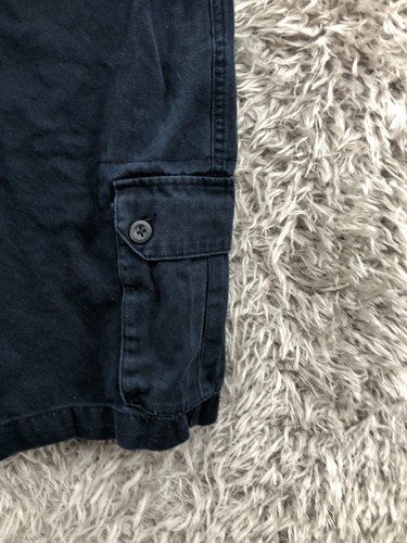 Polo Ralph Lauren Cargo Shorts Boys Size 20 Mid Rise Dark Wash Blue - Picture 4 of 12