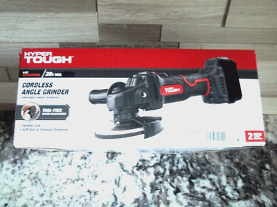 NEW HYPER TOUGH 20V MAX 20Volt Cordless Angle Grinder2902.5.1 - Tool Only