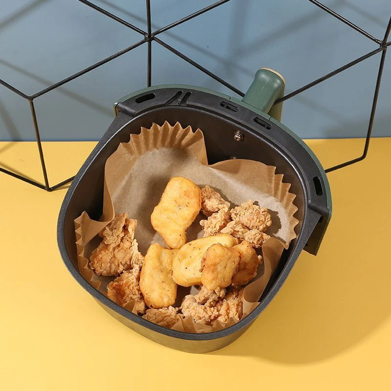 Air Fryer Liners 50/100 pcs Disposable Paper Liner Non Stick Food