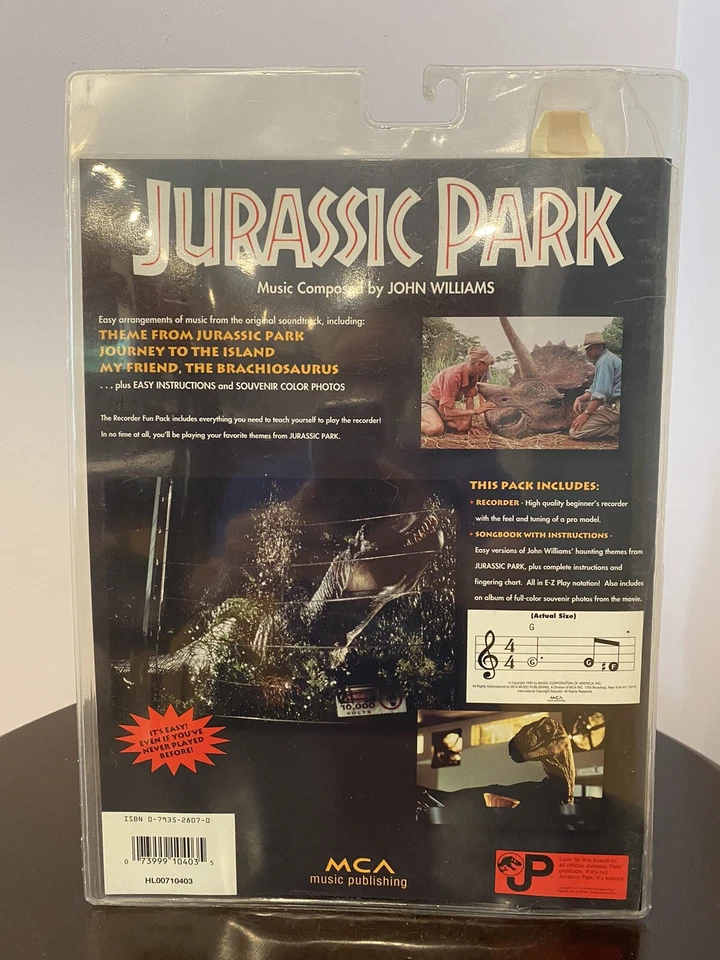 Music From Jurassic Park Recorder And Songbook MCA & Hal Leonard Publishing 1993 - Image 2 of 4