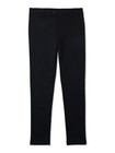 Wonder Nation Girls School Uniform Stretch Ponte Knit Leggings Size 4 Black -X1