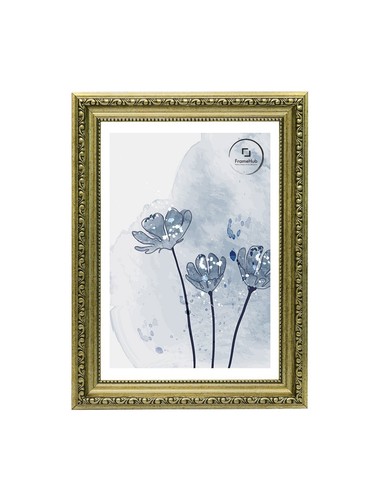 Traditioneller verzierter Shabby Chic POSTER BILDER FOTORAHMEN A1 A2 A3 A4 A5 GOLD - Bild 11 von 14