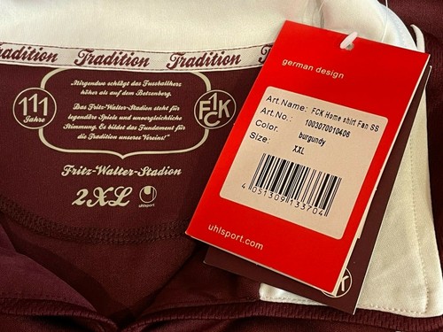 1. FC Kaiserslautern 2011 2012 HOME Shirt Football Soccer Jersey Mens XL/2XL - Picture 8 of 13