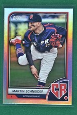MARTIN SCHNEIDER 2023 Topps World Baseball Classic WBC Czech Republic #50