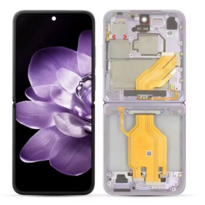 OEM For Xiaomi Mix Flip Foldable LTPO AMOLED Display Touch Screen Purple Frame