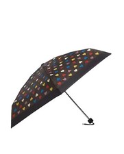 NWT Coach Mini Umbrella In Signature Heart Print
