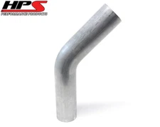 HPS 2 3/8" OD 45 Degree Bend 6061 Aluminum Elbow Pipe 16 Gauge w/ 3 1/8" CLR