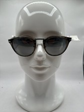 Persol PO3108S 1019 M3 49/22/145Grey Round Polarzed Blue Lense no Original Case