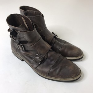 English-Laundry-Chukka-Boots-Men-Size-9-Brown-Distressed-Shoes