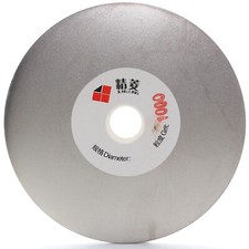 4"inch Diamond Coated Flat Lap Disk 1000Grit Grinding Lapidary Abrasive Wheels