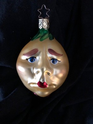 Corning Glass Works NY Vintage Old World Santa Christmas ...