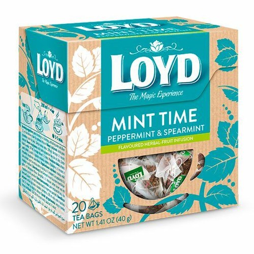 LOYD TEA LOVERS SELECTION - BIG CHOICE - 20 PYRAMID - FRUITS HERBS FLOWERS - 第 2/10 張圖片