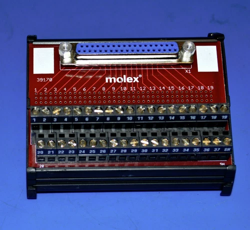 New Parker Breakout Module 38-Pin DIN rail