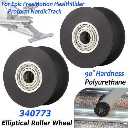Upgrade Roller Wheel Part 340773 For FreeMotion Proform NordicTrack Elliptical - Picture 1 of 8