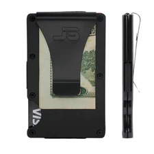 Men’s Minimalist Slim RFID Blocking Wallet Credit Card Holder Money Clip