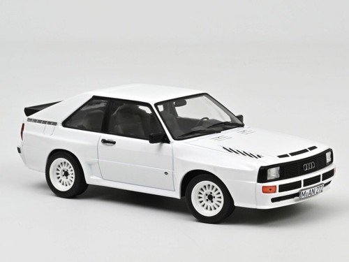AUDI Sort Quattro - 1985 - blanco - NOREV 1:18 - Imagen 5 de 6