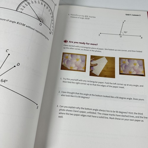 Illustrative Mathematics Grade 7 Unit 7 Second Edition Student Workbook NEW - Bild 7 von 7