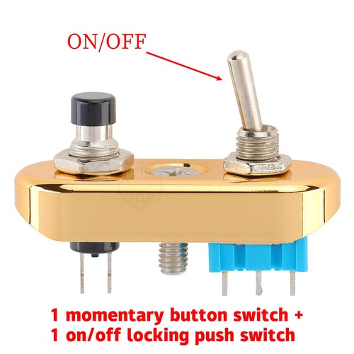 Motorcycle Engine Start Push Button Toggle Switch Waterproof ON/ OFF For Harley - Picture 4 of 9