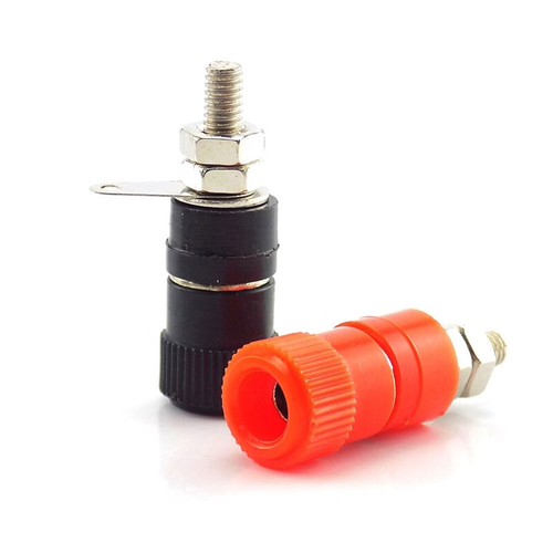 Sonero® Set Di 4 Connettori A Banana Angolati A 90°, Per Tutti I Cavi Degli Altoparlanti Con Un - Foto 2