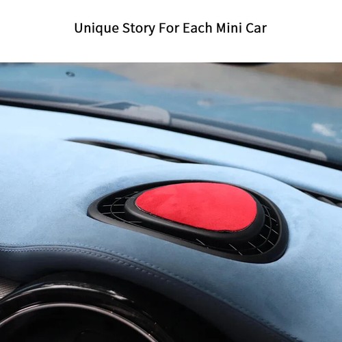Central Air Outlet Leather Sticker Made of Alcantara for Mini Cooper F54 F55 F56 - Picture 6 of 11